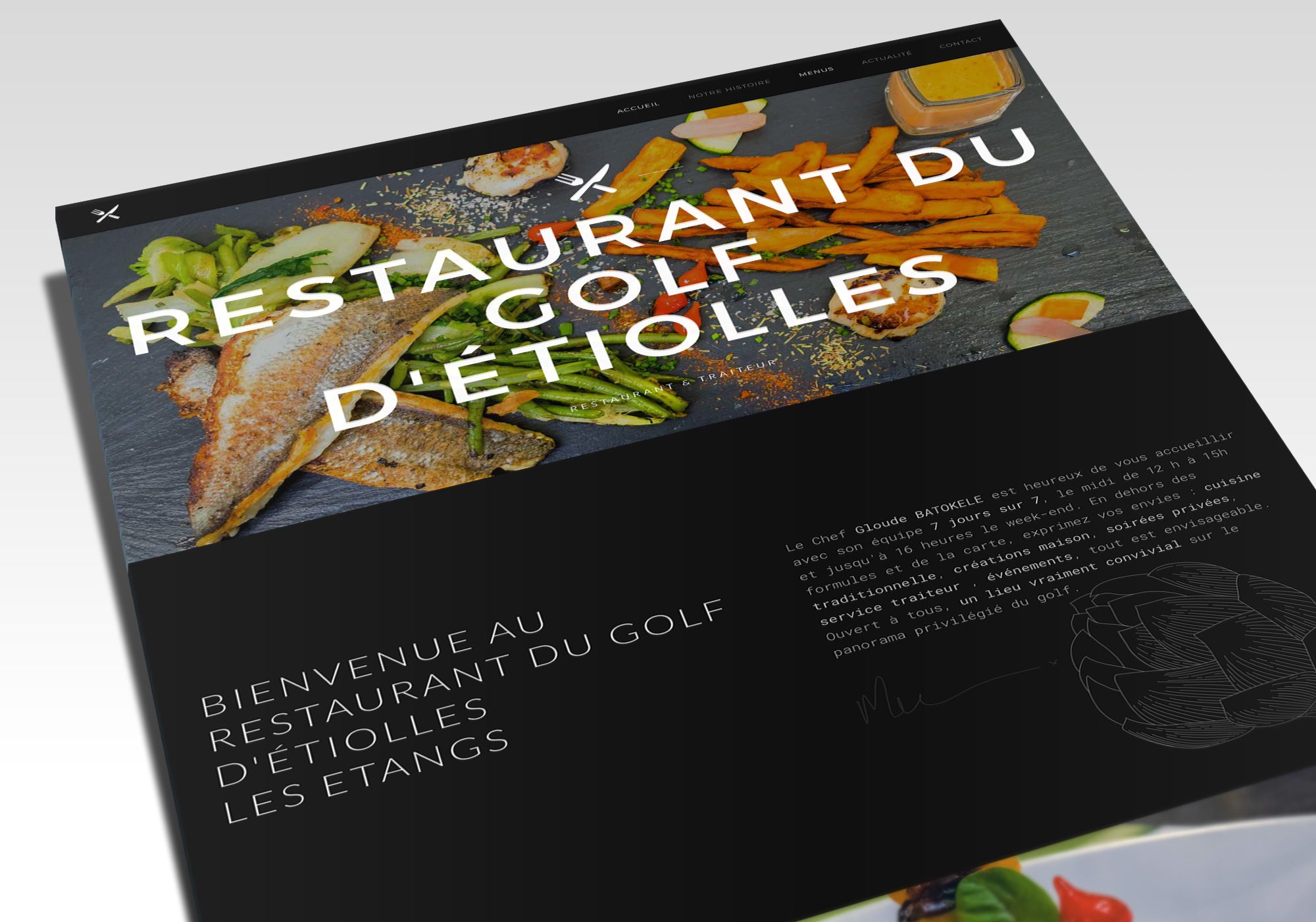La Manufacture Parisienne de Sites Internet réalise des sites modernes et élégants pour les restaurants et les commerçants