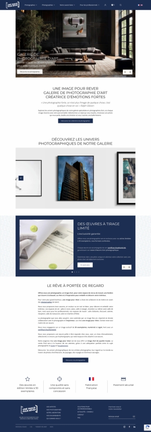 Accueil - Une image pour rêver