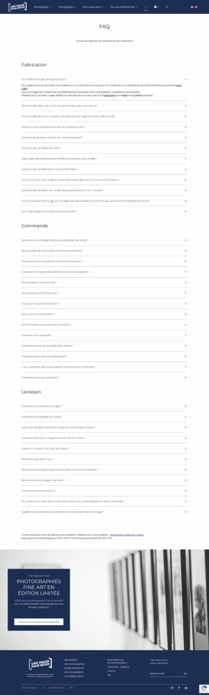Faq Une Image Pour Rever Realisee Par La Manufacture Parisienne De Sites Internet