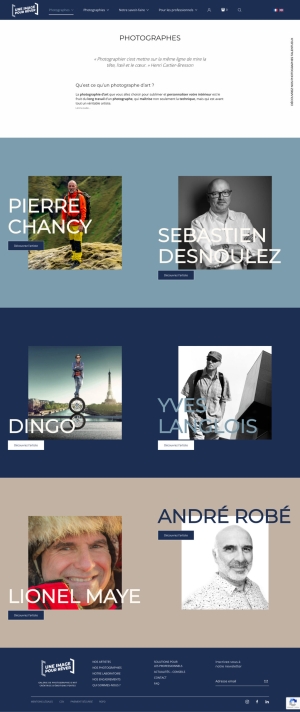 Page Photographes - Une image pour rêver