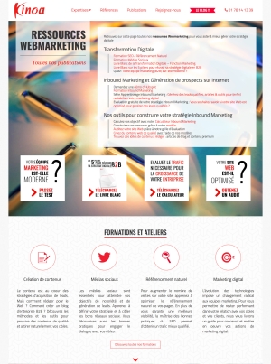 Kinoa Ressources Webmarketing